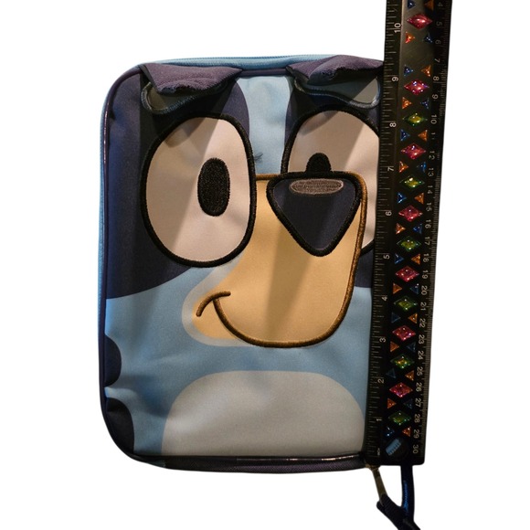 Bluey Reusable‎ Lunch Box Insulated Kids Bag Tote School Blue Heeler Dog NWT - Picture 4 of 4